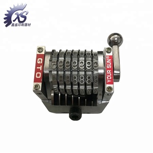 Macchina Numerazione GTO con 7 Cifre Orizzontale e Verticale Numerazione Macchina