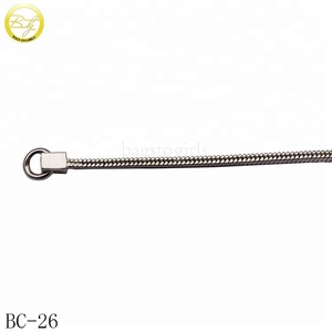Custom Length Small Shoes Wallet Strap <strong>Chain</strong> Adjustable Metal Leather Link <strong>Chain</strong> - Product Image 6