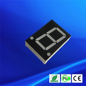Einstelligen 0.8 zoll <span class=keywords><strong>7</strong></span> <span class=keywords><strong>Segment</strong></span> <span class=keywords><strong>LED</strong></span> <span class=keywords><strong>display</strong></span> mit doppel punkte