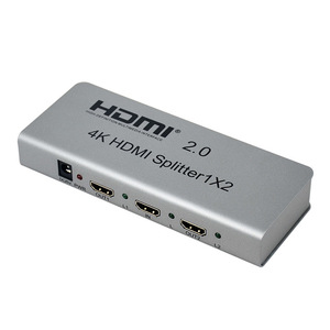 <strong>HDMI</strong> 2.0 &amp; HDCP 2.2 3D <strong>HDMI</strong> <strong>Splitter</strong> <strong>1</strong> in 2 out port <strong>HDMI</strong> <strong>Splitter</strong> 1x2 with IR extension EDID