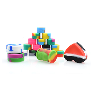 定制不粘10毫升11毫升5毫升硅胶容器2毫升3毫升7毫升小硅胶罐子圆形不粘硅胶容器 - Product Image 2