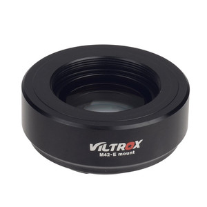 M42-E คู่มือโฟกัส M42เลนส์อะแดปเตอร์ Telecompressor Focal Reducer สำหรับ <span class=keywords><strong>NEX</strong></span>-F3กล้อง