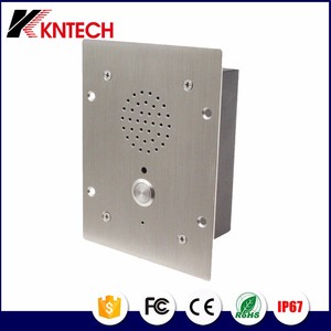 KNTECH-intercomunicador analógico para teléfono móvil, intercomunicador manos libres con hoja de acero, elevador en frío, KNZD-11