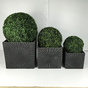 <strong>New</strong> Design High Strength Light Weight Durable Outdoor Garden Black Clay <strong>Planter</strong> for Home and Garden - Product Image 4