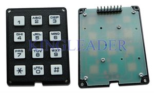 Customizable Layout Keypad With 12 Keys for Telephone <strong>Use</strong> - Product Image 3