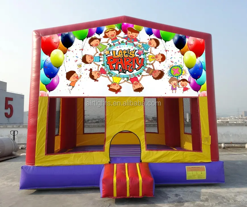 2019 atractivo parque de atracciones Castillo niños Casa de brinco inflables