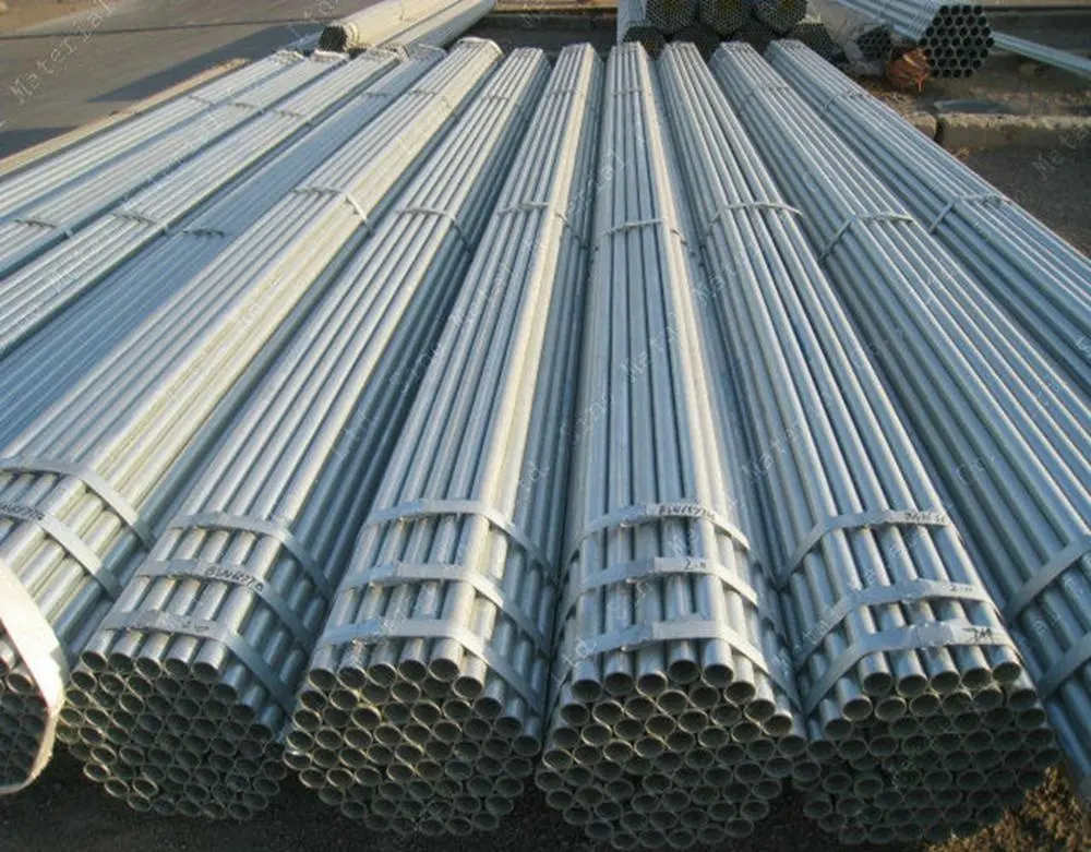 Tubo de andamio galvanizado en caliente, 3,2mm, 6 metros