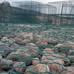 Sechseckiges Draht geflecht aus doppelt verdrilltem sechseckigem Draht geflecht Sechseckiges Gabion-Draht geflecht - Product Image 4