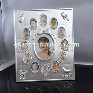 铝合金金属相框婴儿12个月相框 - Product Image 2