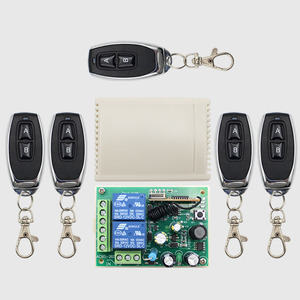 Ricevitore telecomandato senza fili universale 433Mhz per trasmettitore e ricevitore rc a codice fisso e Rolling code - Product Image 1
