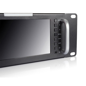 Triplo 5 "2RU 800*480 Transmissão LCD Montagem Em Rack Monitor com 3G-SDI, <span class=keywords><strong>HDMI</strong></span>, entrada <span class=keywords><strong>AV</strong></span> e saída T51