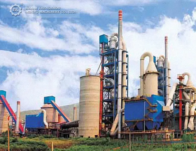 포land 시멘트 제조 설비 공장 일 당 1000 톤