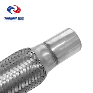 อะไหล่รถยนต์แบบพกพาที่มีความยืดหยุ่นท่อฉนวน Flexi ระบบไอเสียเครื่องยนต์รถดิ้นหลังการขายอุปกรณ์เสริมหลอด