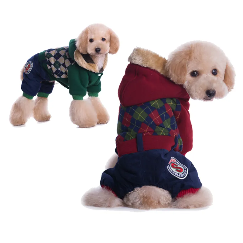 Nefes Toptan ABD Tarzı Kıyafeti Köpek Giysileri Kış