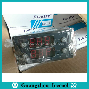 Ewelly Thermostat Multistage System Microcomputer <strong>Temperature</strong> Control Digital <strong>Temperature</strong> <strong>Controller</strong> EW-310 for Seafood Chiller - Product Image 1