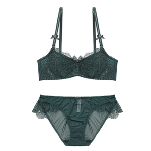 刺绣加厚文胸套装蕾丝文胸套装性感内衣女性内衣套装 - Product Image 3