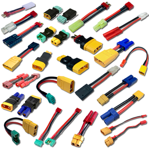 <span class=keywords><strong>XT60</strong></span> RC适配器插孔至2公y-y电缆并联LiPo，用于电子电池适配器连接器