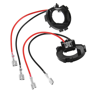 Liwiny H7 LED 大灯灯泡连接器适配器用于高尔夫 MK7 led灯汽车 H7 底座支架插座