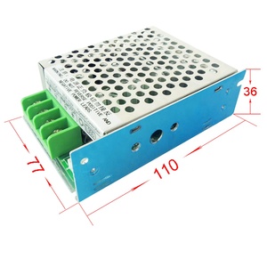 12-80V PWM 30A DC Controlador de velocidad del motor Gobernador Pantalla digital Módulo de controlador de regulador de control de velocidad continua variable - Product Image 5