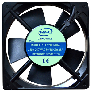 Caforre 12025mm 120x120x25mm 220V 110V AC điện dòng chảy hướng trục quạt làm mát - Product Image 3