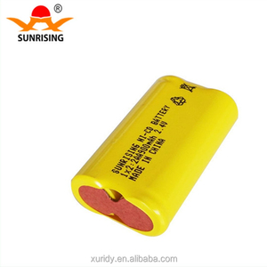 AA 600 mah Ni-cd 2.4 v 可充电电池组，用于应急照明