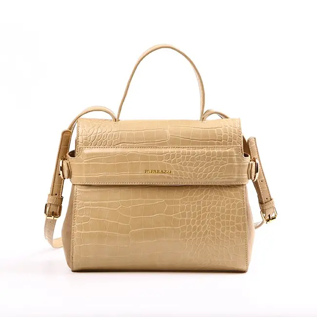 5865 Mới Nhất Mang Nhãn Hiệu Thiết Kế Cá Sấu Túi Xách PU Phụ Nữ Satchel Túi Xách Tay Bolsa De Mujer Nhà Thiết Kế Túi Xách Ý