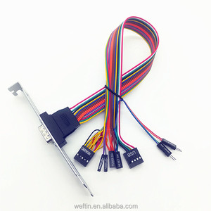 Elettrico multifunzione desktop di alimentazione del computer di reset HDD interruttore di pulsante con hub usb e potenza salto connettore - Product Image 5