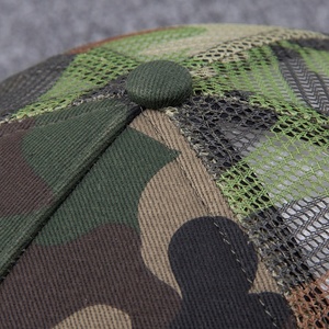 Projete seu próprio Custom Flat Brim Plain 5 Painel Malha Camo Snapback Trucker Cap <span class=keywords><strong>Hat</strong></span>