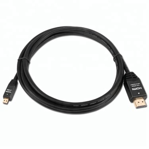 2m 4K MIrco到<span class=keywords><strong>HDMI</strong></span>电缆，带etnerent用于HDTV蓝光DVD 3840p 2160p 1920p p