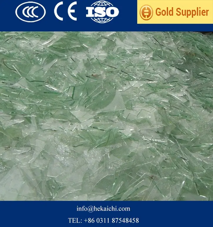 vast clear recycled scrap glass cullet with low price