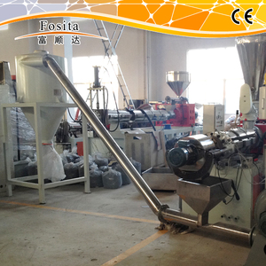 Fosita PVC plastik geri dönüşüm ve pelet makinesi ekstruder
