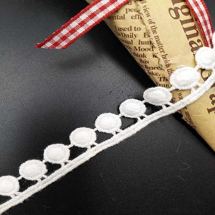 2023 High Quality Cotton Lace Trim for Garment Accessory/Dress/Hone Textile
