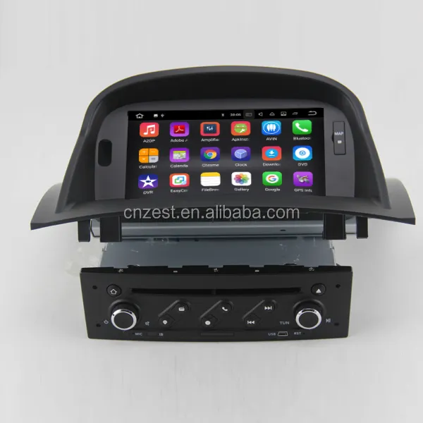 Radio con GPS para coche, reproductor de DVD con pantalla táctil de 8 pulgadas, Android 12, para Renault Megane 2004-2009