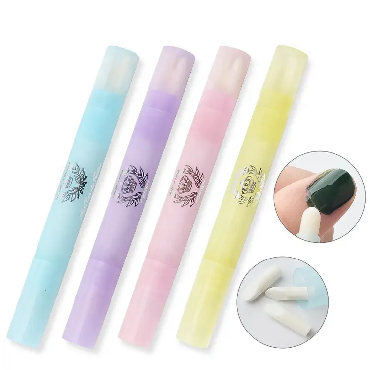 Caneta removedora de esmalte em gel para unhas, limpador portátil, ferramenta de remoção, profissional, lavagem e caneta