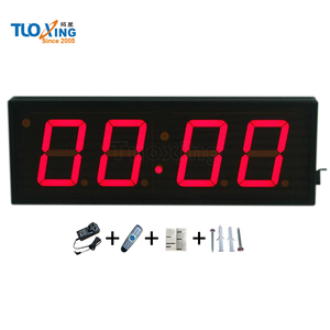 4 zoll 4 digit großen multifunktions LED digital event countdown-timer