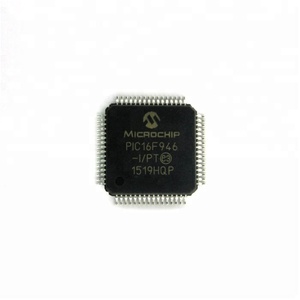 ICチップPIC16F946-I/PT新しいIC PIC16F946 MCU 8BIT 14KBフラッシュ64TQFP - Product Image 1
