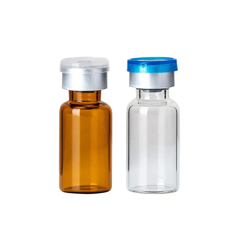 3 ml piccola ambra bottiglia di vetro della fiala per prodotti farmaceutici, antibiotici, iniezione