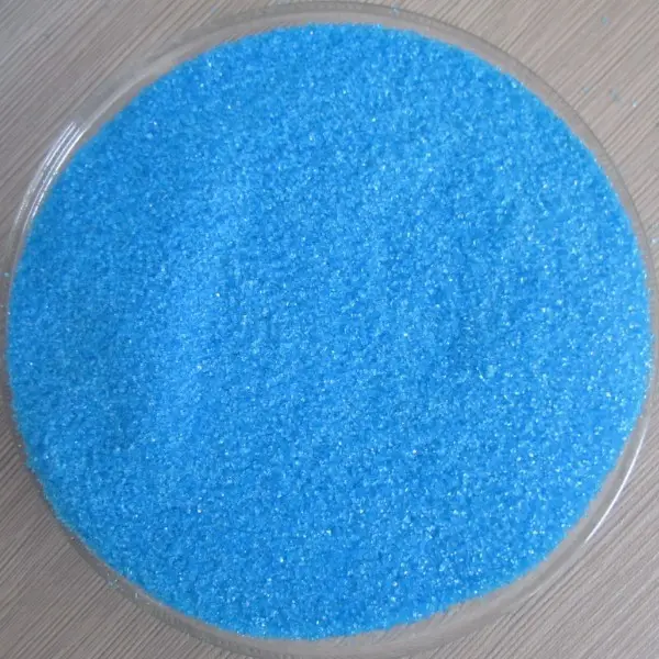 Formula chimica CuSO4 Blu Vetriolo Pentahydrate Solfato di Rame