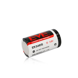 不可再充电的一次性 <span class=keywords><strong>3.6v</strong></span> 19AH锂离子Li-SOCl2 电池er14250 <span class=keywords><strong>1</strong></span>/<span class=keywords><strong>2AA</strong></span> er14505 AA er34615 D 19000mAh er26500 ER14335