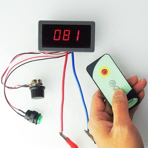 6V 12V 24V 5A PWM DC Regolatore di Velocità del Motore con Display Digitale A LED IR Regolatore di Controllo A Distanza DC6-30V - Product Image 6