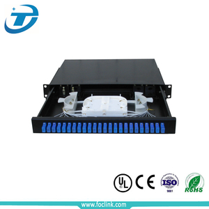 32 Puerto SC / APC de parche de fibra óptica con Panel 2 empalme bandeja - Product Image 2