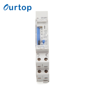 OURTOP Programmabile Elettronico <span class=keywords><strong>Timer</strong></span> del Conto Alla Rovescia Quotidiano Meccanico Regolatore Tempo