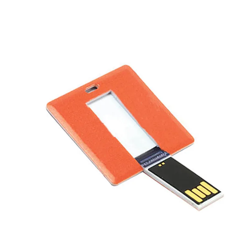 공장 가격 카드 모양의 USB 플래시 드라이브 인쇄 로고 카드 메모리 스틱