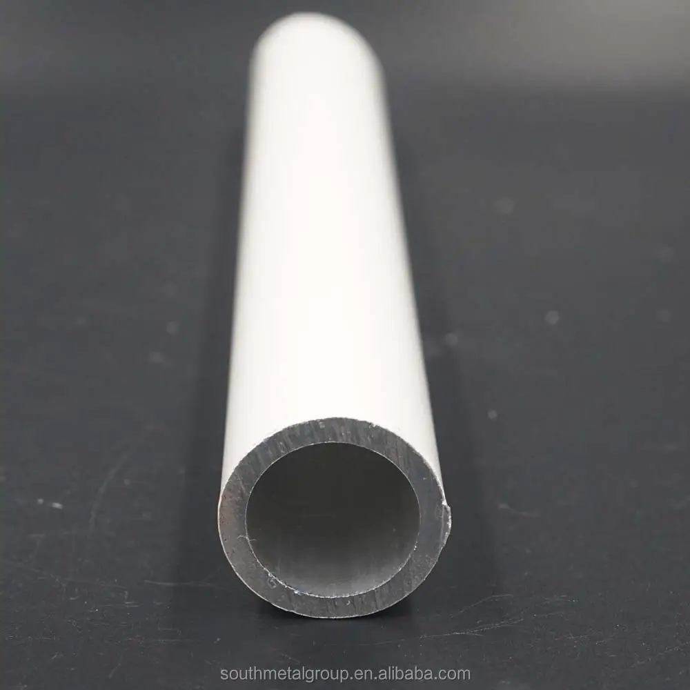 Anodizado de la serie 6063 de pared gruesa tubo de aluminio de 100mm