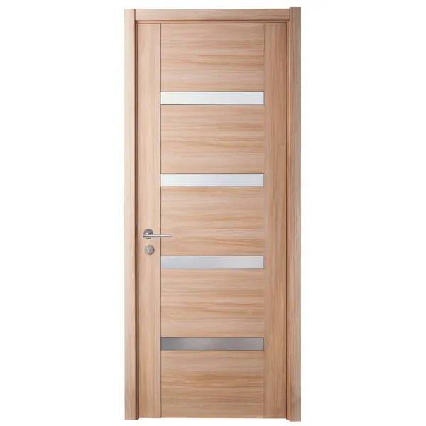 OPPEIN nuovo Design cina moda ufficio costoso solido porta interna in legno