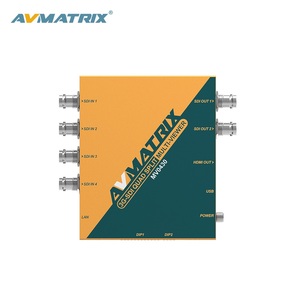AVMatrix HD SDI 四屏 Multiviewer，配备 HD 1080 p 4 SDI 输入至 1080i 2 SDI 输出和 1 个 HDMI 输出 - Product Image 5