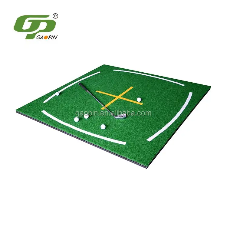 A buon mercato 3d di alta qualità Golf Driving Range Mat tappeto Indoor Outdoor erba artificiale Golf insegnamento colpire Mat