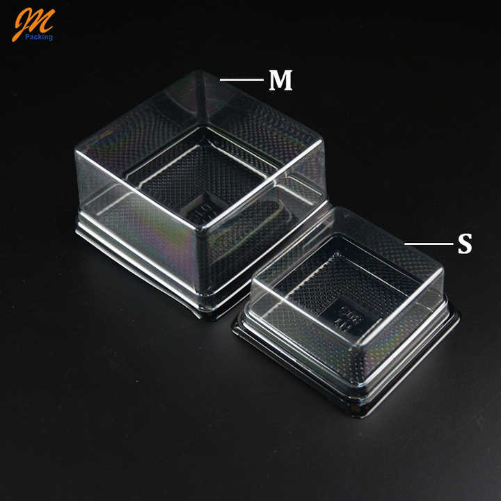 Square Plastic Cookie Tray Packaging
