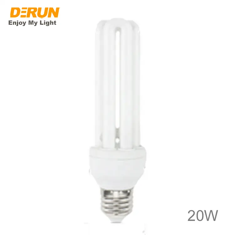 Hot Bán Hàng Năng Lượng Tiết Kiệm Đèn 3U T4 20W E27 B22 E14 110V 120V 220V 230V CFL Bóng Đèn Tiết Kiệm Năng Lượng Đèn Với CE Và RoHS, CFL-U