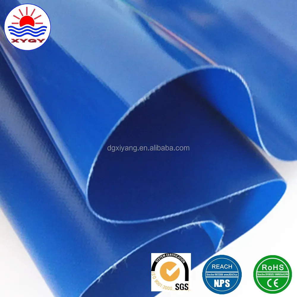 750g High Tensile Coated Fabric PVC Inflatable Fabric For Inflatable Boat